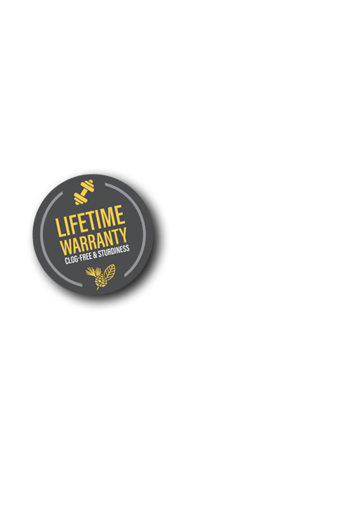 warranty-doublepro-lifetime-clogfree-sturdiness-s Clog-free 360 lifetime warranty